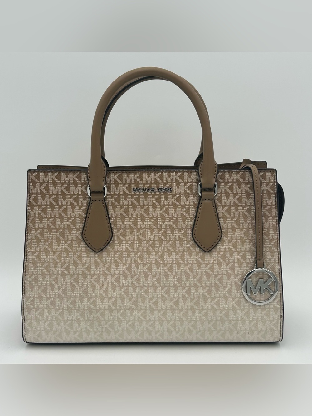 Michael Kors Tan Ombré Medium Sheila Satchel